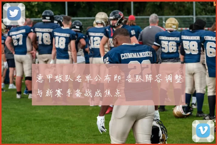 意甲球队名单公布即 各队阵容调整与新赛季备战成焦点