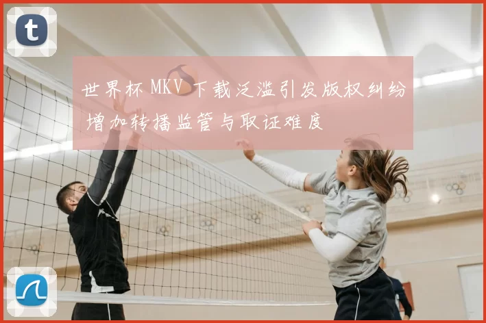 世界杯 MKV 下载泛滥引发版权纠纷 增加转播监管与取证难度